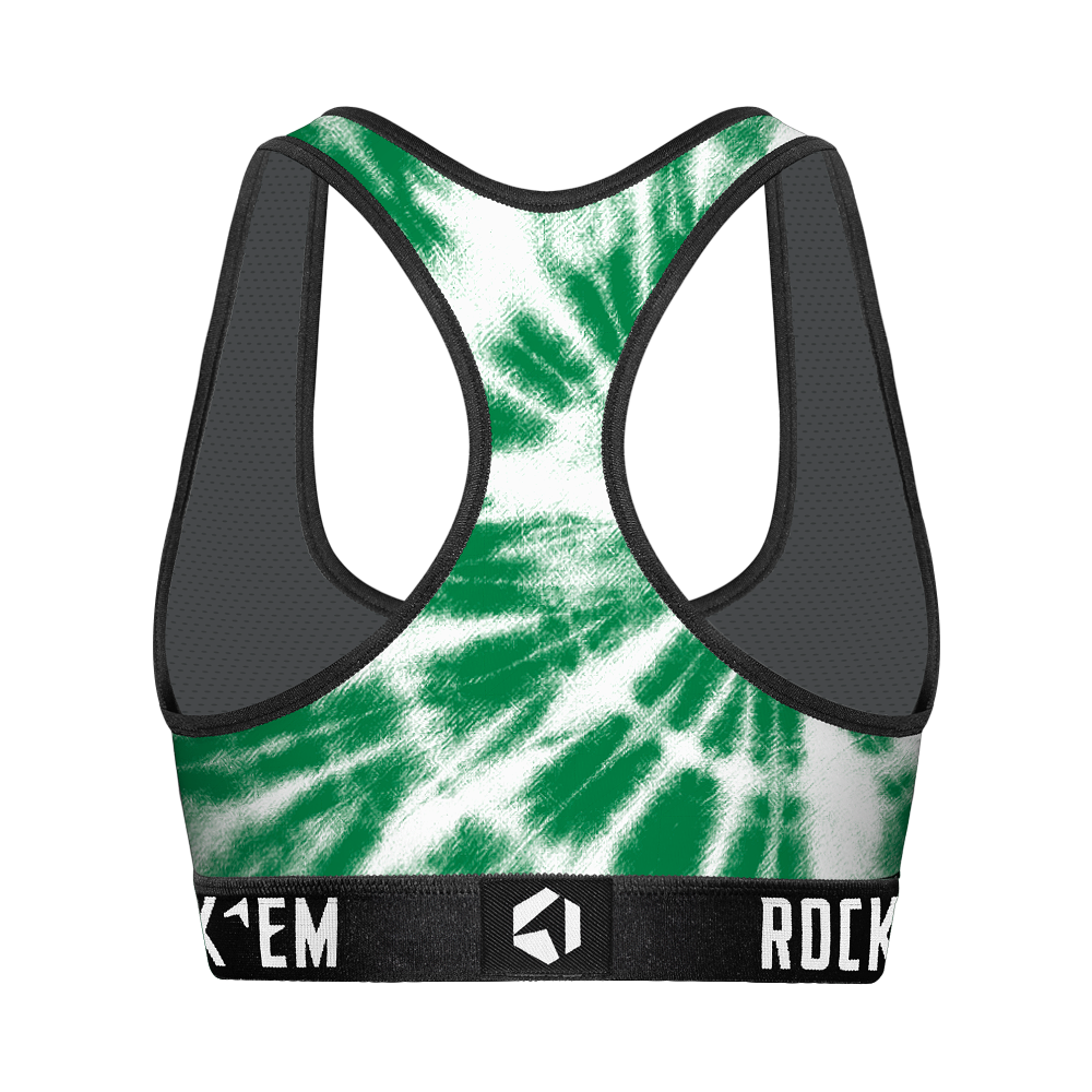 Oregon Ducks - Team Tie Dye Women's Sports Bra