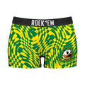 Oregon Ducks - Wavy Checkers Women's Boy Shorts