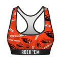 Oregon State Beavers - Logo All-Over Women's Sports Bra