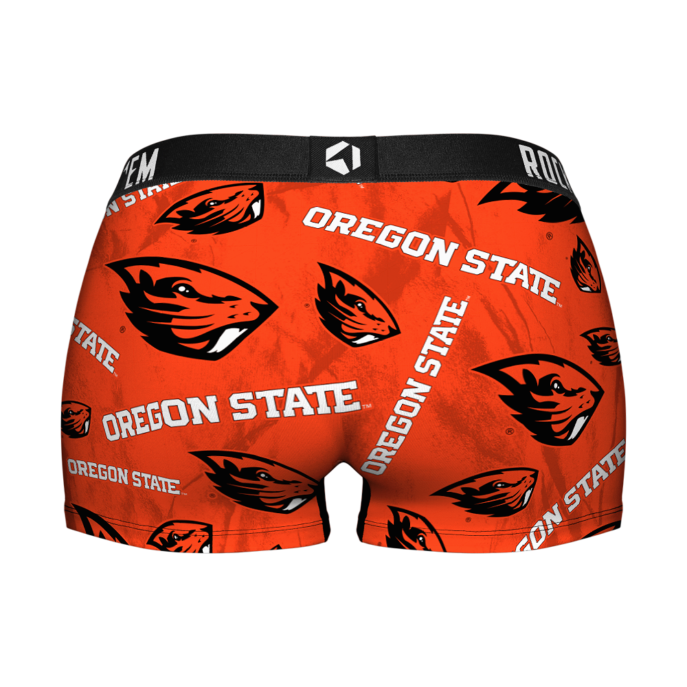 Oregon State Beavers - Logo All-Over Women's Boy Shorts