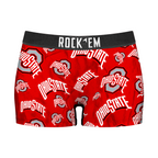Ohio State Buckeyes - Logo All-Over Women's Boy Shorts