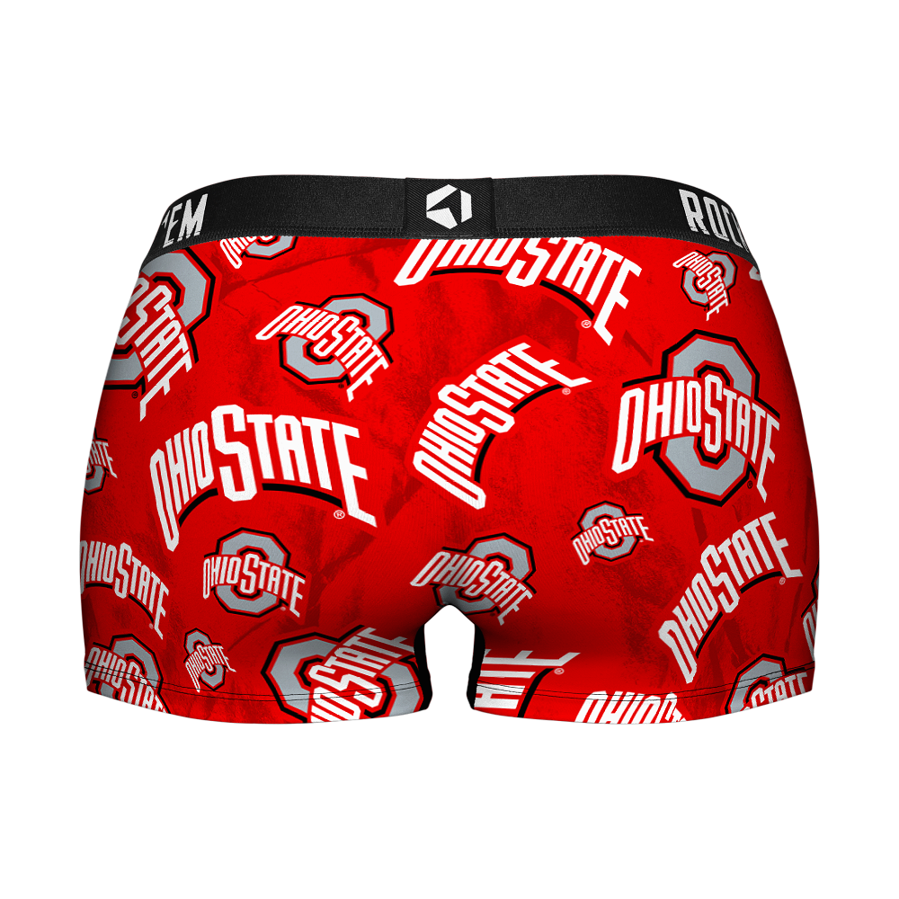 Ohio State Buckeyes - Logo All-Over Women's Boy Shorts