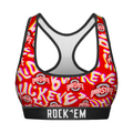 Ohio State Buckeyes - Twisted Wordmark Women's Sports Bra