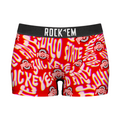 Ohio State Buckeyes - Twisted Wordmark Women's Boy Shorts