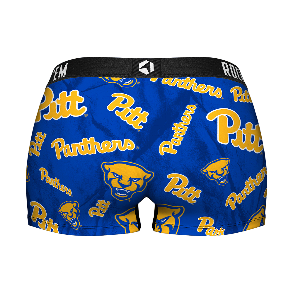 Pittsburgh Panthers - Logo All-Over Women's Boy Shorts