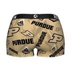 Purdue Boilermakers - Logo All-Over Women's Boy Shorts