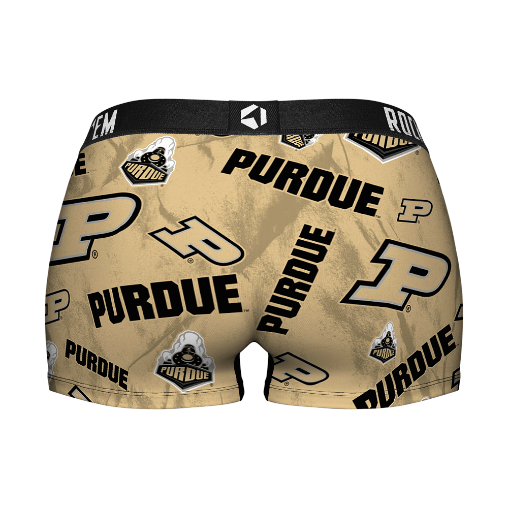 Purdue Boilermakers - Logo All-Over Women's Boy Shorts