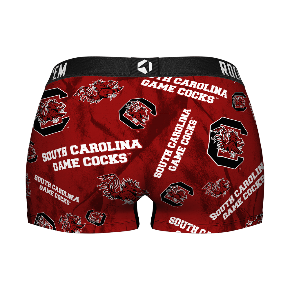 South Carolina Gamecocks - Logo All-Over Women's Boy Shorts