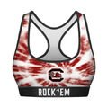 South Carolina Gamecocks - Team Tie Dye Women's Sports Bra
