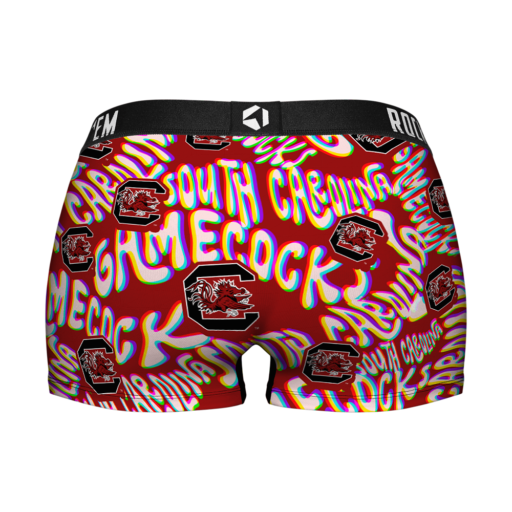 South Carolina Gamecocks - Twisted Wordmark Women's Boy Shorts