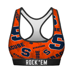 Syracuse Orange - Logo All-Over Women's Sports Bra