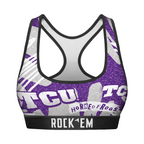 TCU Horned Frogs - Team Blast Women's Sports Bra