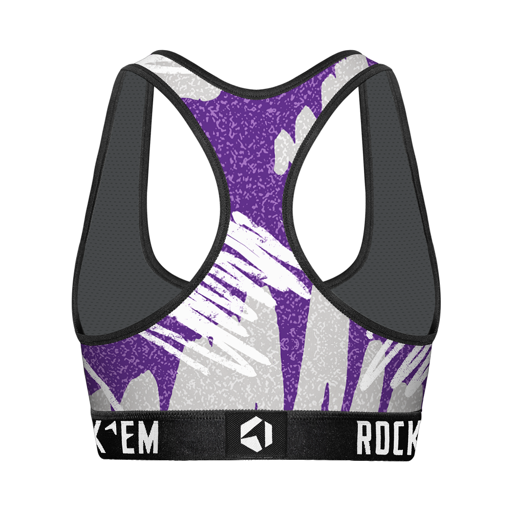 TCU Horned Frogs - Team Blast Women's Sports Bra
