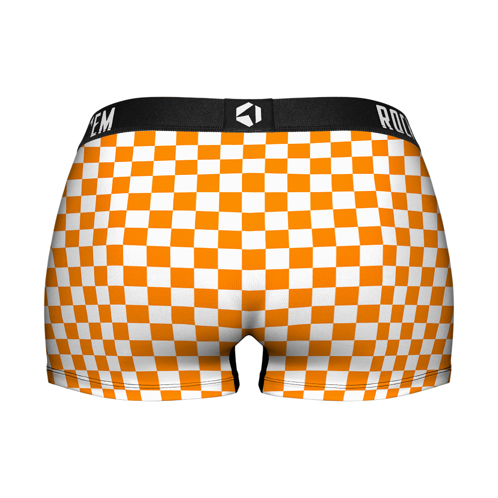Tennessee Volunteers - Full Checkerboard Women's Boy Shorts