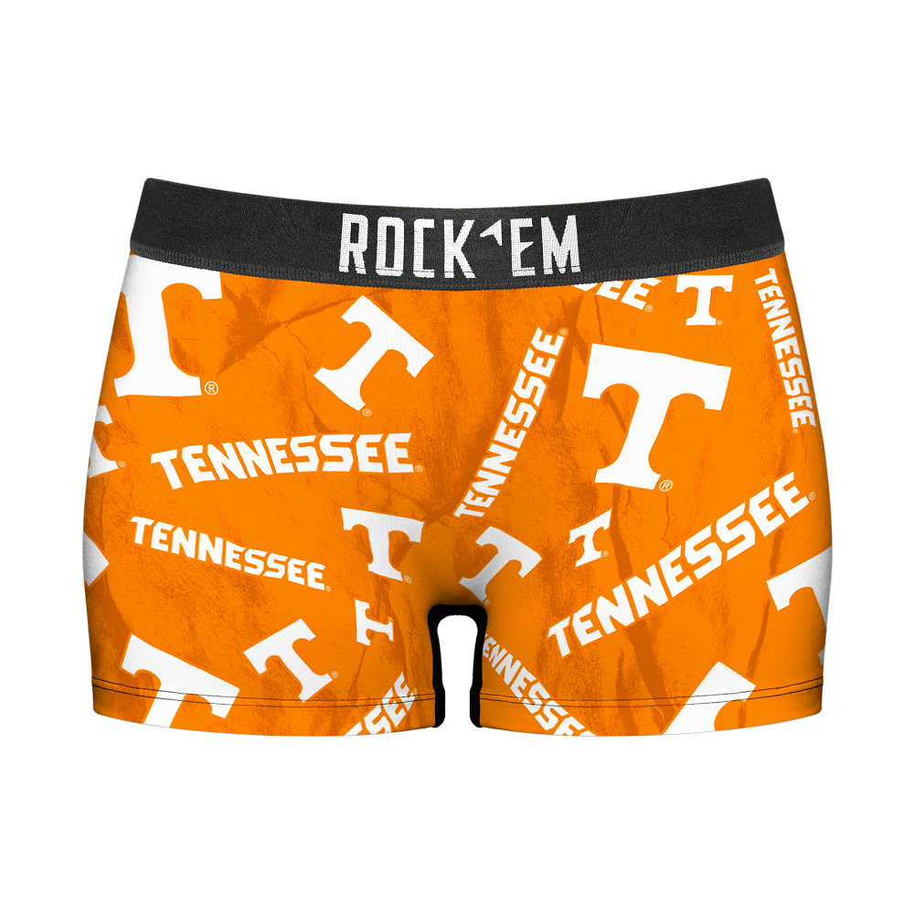 Tennessee Volunteers - Logo All-Over Women's Boy Shorts