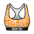 Tennessee Volunteers - Twisted Wordmark Women's Sports Bra