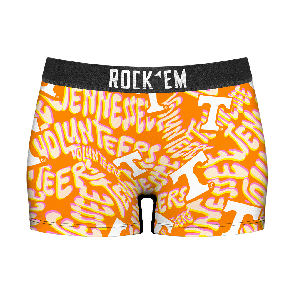 Tennessee Volunteers - Twisted Wordmark Women's Boy Shorts