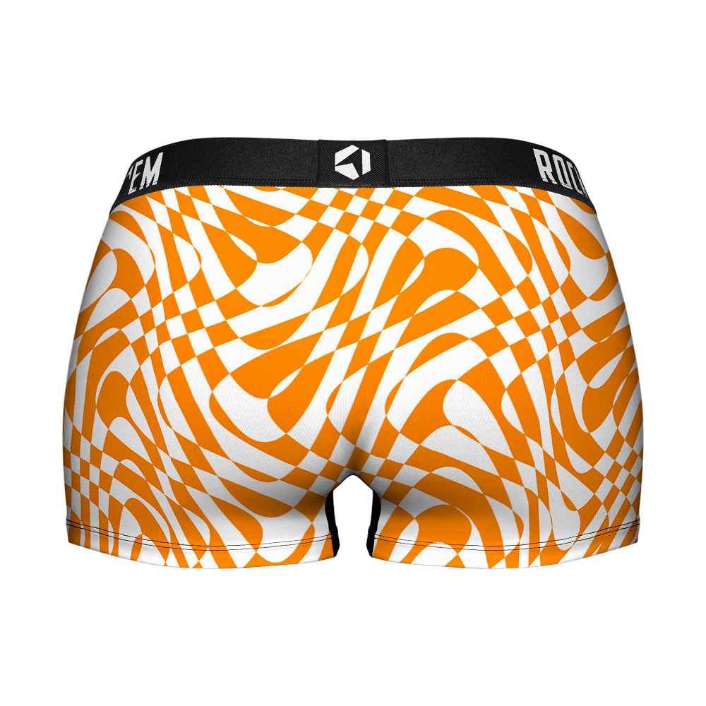 Tennessee Volunteers - Wavy Checkers Women's Boy Shorts