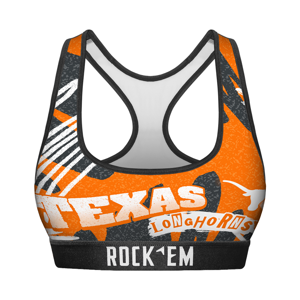 Texas Longhorns - Team Blast Women's Sports Bra