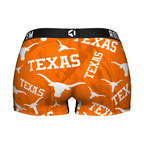 Texas Longhorns - Logo All-Over Women's Boy Shorts