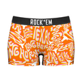 Texas Longhorns - Twisted Wordmark Women's Boy Shorts