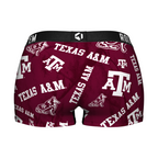 Texas A&M Aggies - Logo All-Over Women's Boy Shorts