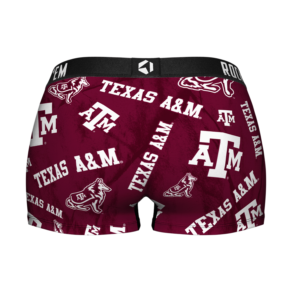 Texas A&M Aggies - Logo All-Over Women's Boy Shorts
