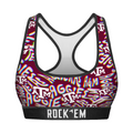 Texas A&M Aggies - Twisted Wordmark Women's Sports Bra