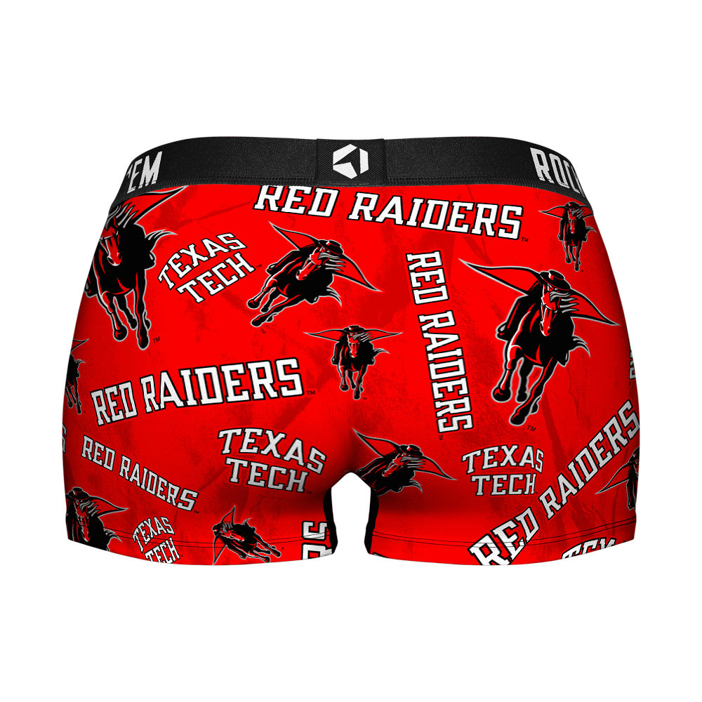 Texas Tech Red Raiders - Logo All-Over Women's Boy Shorts