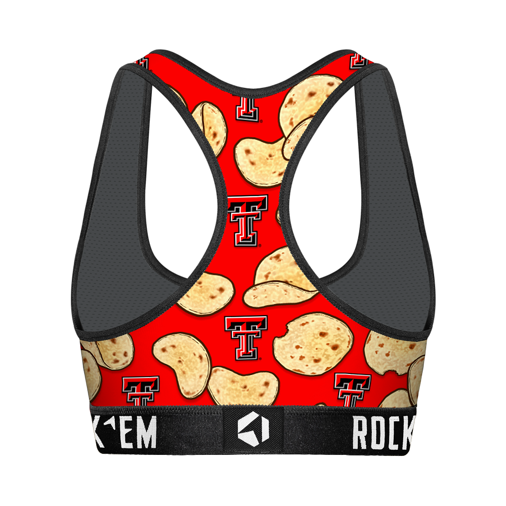 Texas Tech Red Raiders - Tortillas All-Over Women's Sports Bra