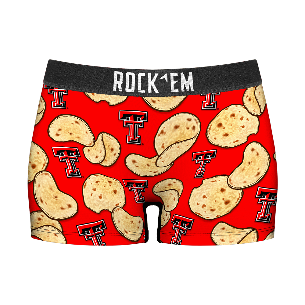 Texas Tech Red Raiders - Tortillas All-Over Women's Boy Shorts