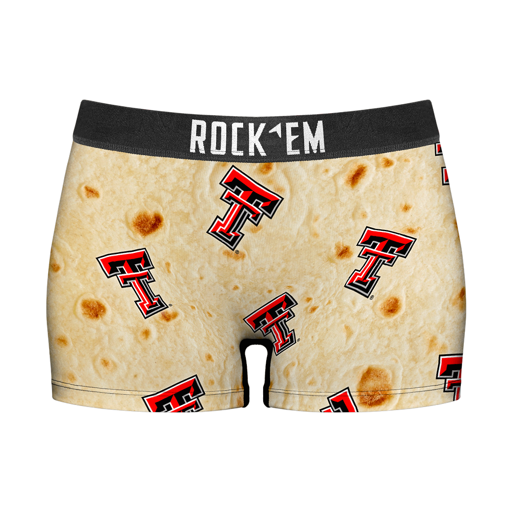 Texas Tech Red Raiders - Full Tortilla Women's Boy Shorts