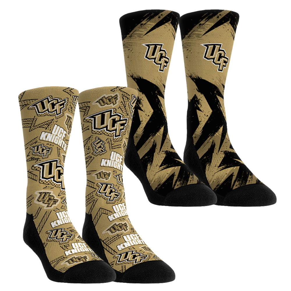 UCF Knights - Game Day 2-Pack Crew Socks