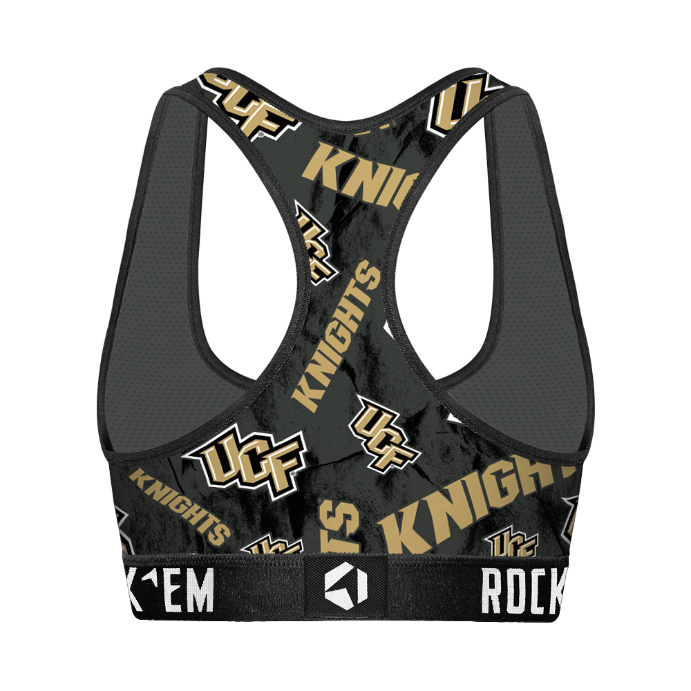 UCF Knights - Logo All-Over Women's Sports Bra