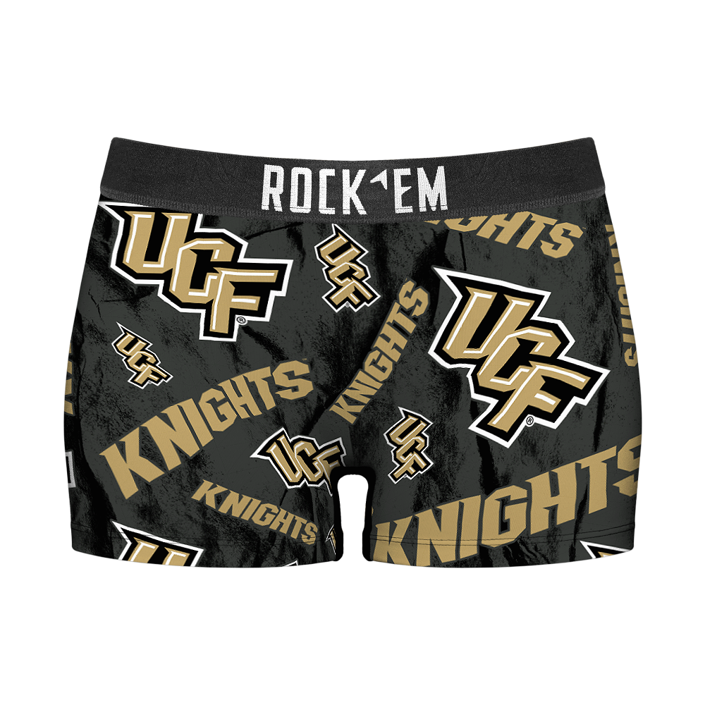 UCF Knights - Logo All-Over Women's Boy Shorts
