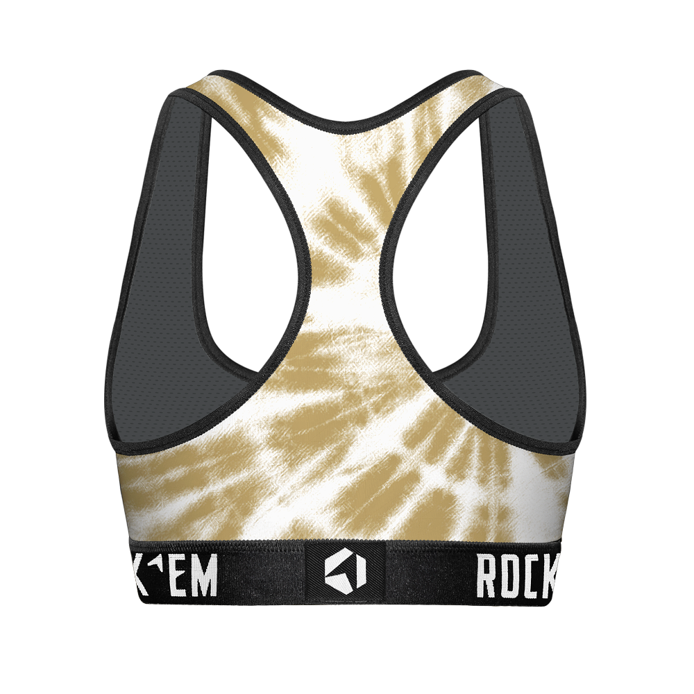 UCF Knights - Team Tie Dye Women's Sports Bra