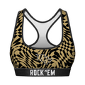 UCF Knights - Wavy Checkers Women's Sports Bra