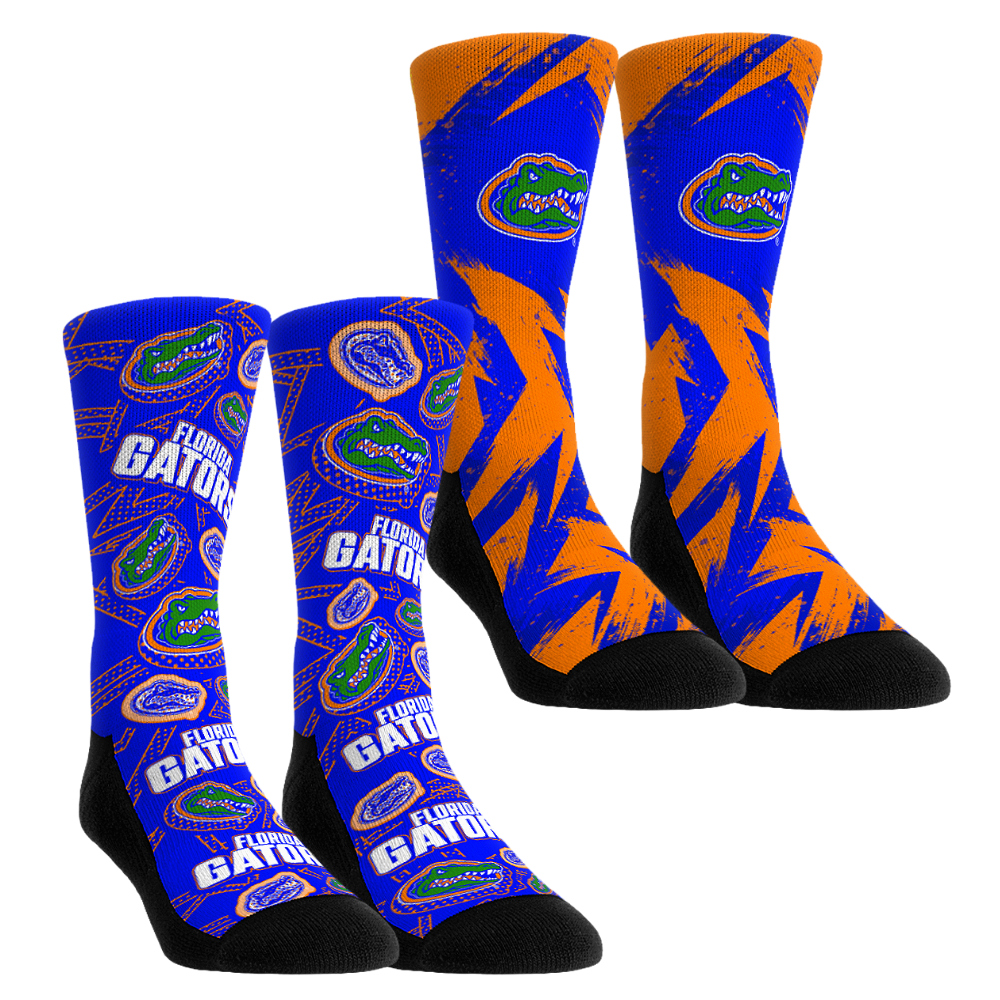 Florida Gators - Game Day 2-Pack Crew Socks