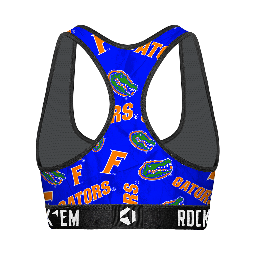 Florida Gators - Logo All-Over Women's Sports Bra