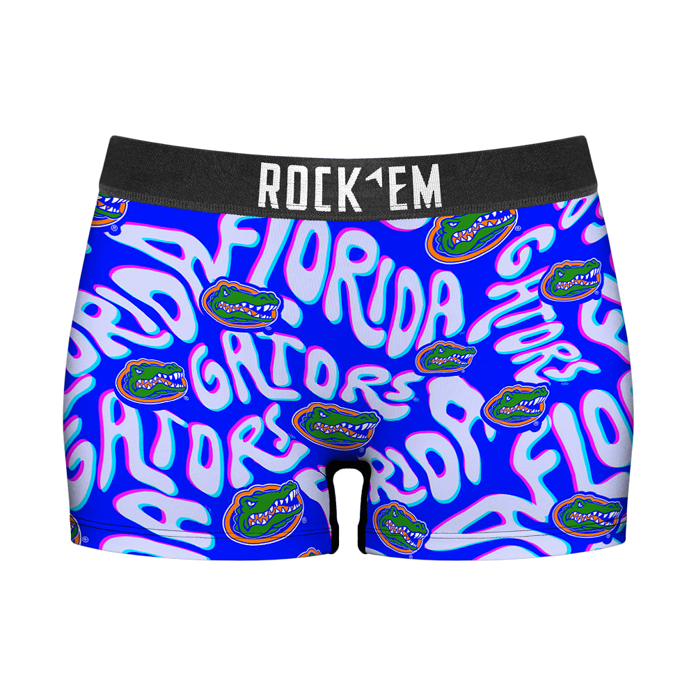 Florida Gators - Twisted Wordmark Women's Boy Shorts