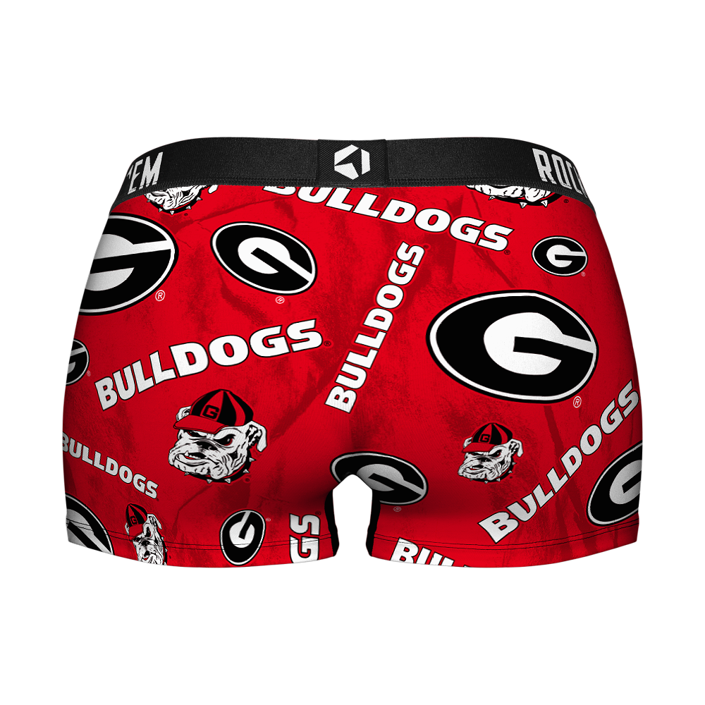 Georgia Bulldogs - Logo All-Over Women's Boy Shorts