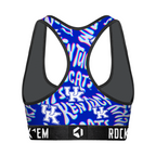 Kentucky Wildcats - Twisted Wordmark Women's Sports Bra