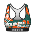 Miami Hurricanes - Team Blast Women's Sports Bra