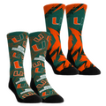Miami Hurricanes - Game Day 2-Pack Crew Socks