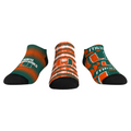 Miami Hurricanes - Low Cut - Make Some Noise (3-Pack) Socks