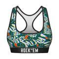 Miami Hurricanes - Twisted Wordmark Women's Sports Bra