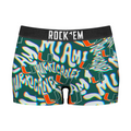 Miami Hurricanes - Twisted Wordmark Women's Boy Shorts
