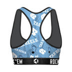 North Carolina Tar Heels - Logo All-Over Women's Sports Bra