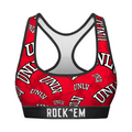 UNLV Rebels - Logo All-Over Women's Sports Bra