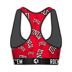 UNLV Rebels - Logo All-Over Women's Sports Bra